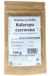 Nasiona na kiełki KALAREPA CZERWONA 100g