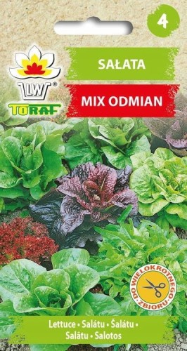 Sałata mix odmian Toraf 1g