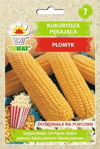 Kukurydza pękająca PŁOMYK 20 g Toraf