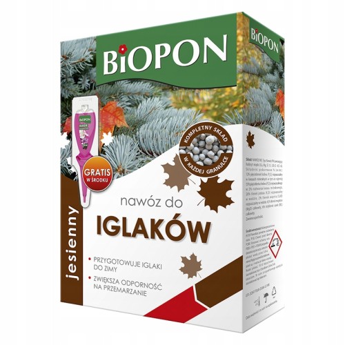 Nawóz jesienny do iglaków i innych roślin kwaśnolubnych