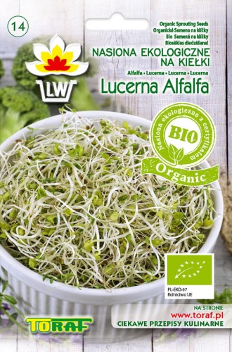 kielki lucerna alfalfa BIO
