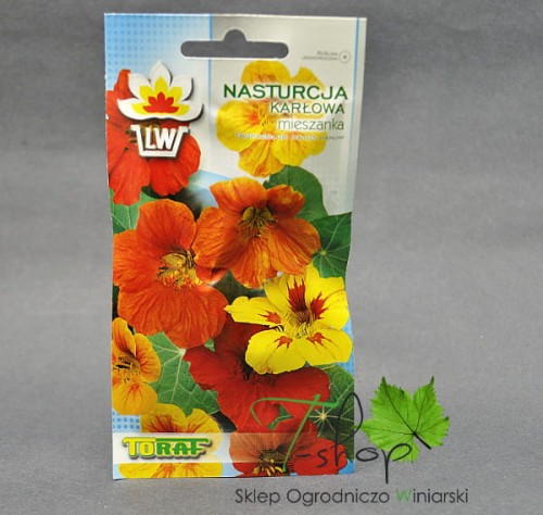 Nasturcja karłowa mieszanka 5g