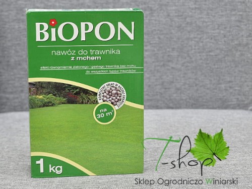 Nawóz do trawnika z mchem 1kg
